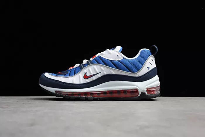 NIKE AIR MAX 98 "GUNDAM" White/University Red  640744-100