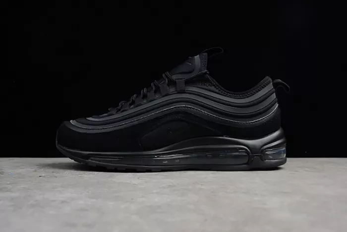 nike  MAX 97 UL 17 SE ULTRA TRIPLE BLACK SOCK-LIKE 924452-001