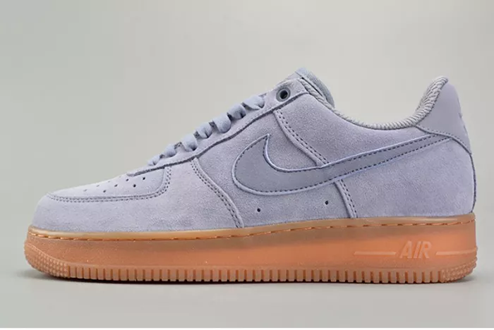 Nike Air Force 1 '07 SE Low Sizes Glacier Grey Gum AA0287 001