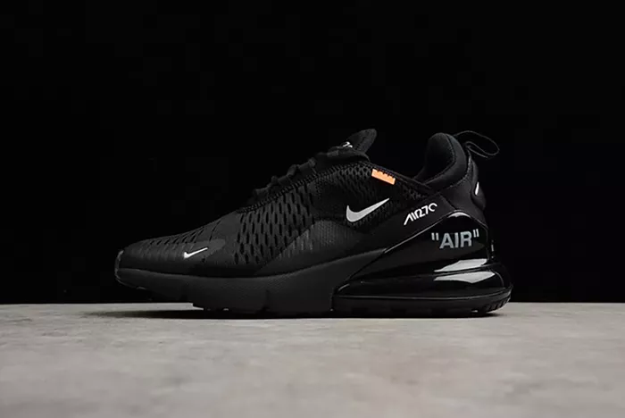 Off-White X Nike Air Max 270 'Black' AA8058-001