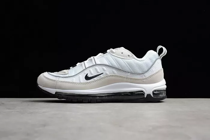 Nike Air Max 98 "Fossil" White/Black-Fossil-Reflect Silver AH6799-102