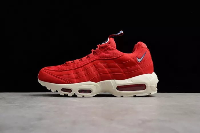 Nike mens AIR MAX 95 TT "PULL TAB"  gym red/ sail-gym-blue AJ1844-600