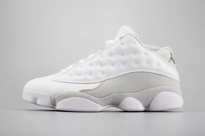 Air Jordan 13 Low"Pure Money" white mens 310810-100