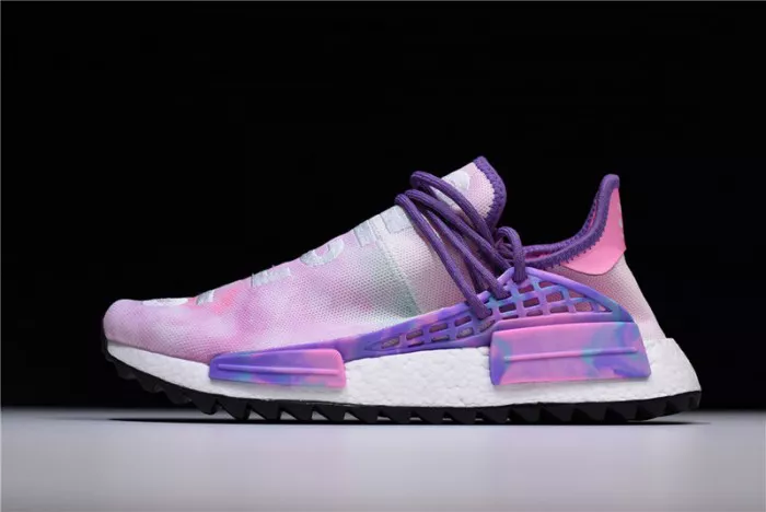 Adidas x Pharrell Williams Human Race Holi NMD PINK GLOW-LAB GREEN-FLASH AC7362