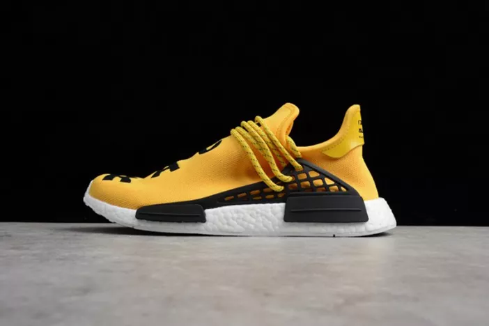 ADIDAS mens PW HUMAN RACE NMD "PHARRELL"yellow BB0619