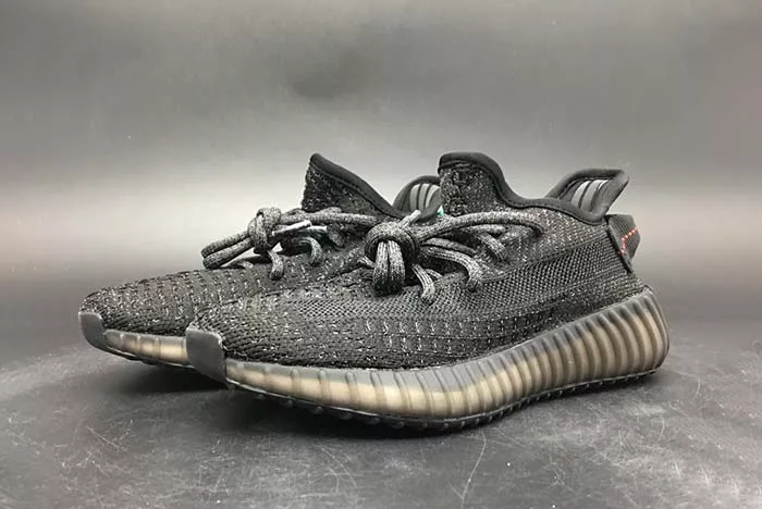 Kid Yeezy Boost 350 V2 Static Black EF2567