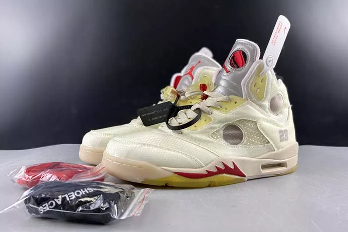 Air​ Jordan 5 x​off white 3M REFLECTIVE  CT8480-0020