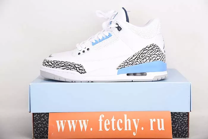 Air Jordan3 AJ3 UNC  CT8532-104