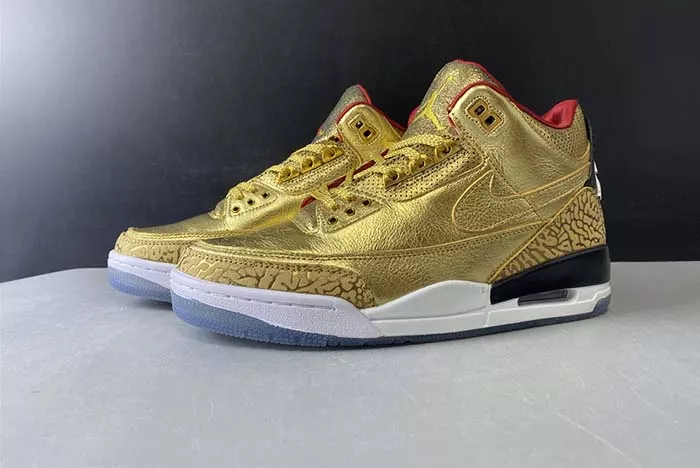 Air Jordan 3 Retro Luxury Gold AJ3-933512