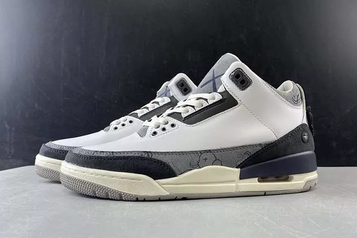 Air Jordan 3 KAWS fresh water white/light grey