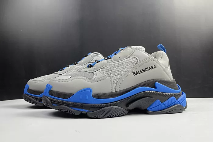 balenciaga grey and blue