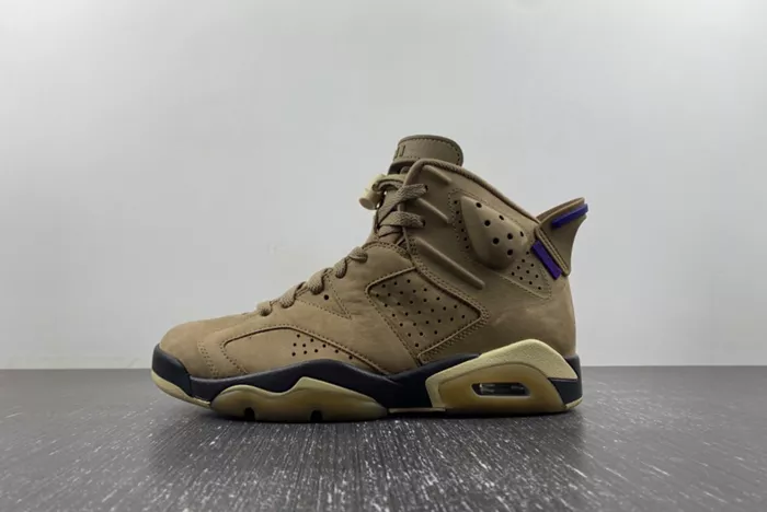 Air Jordan 6 WMNS Gore-Tex Brown Kelp FD1643-300