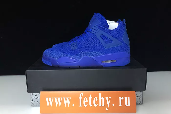 AIR JORDAN 4 FLYKNIT “HYPER ROYAL” AQ3559-400