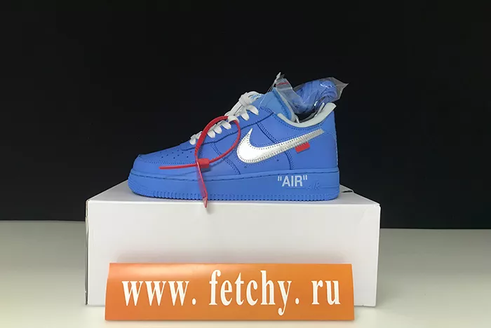 OFF-WHITE NIKE AIR FORCE 1 MCA BLUE CI1173-400